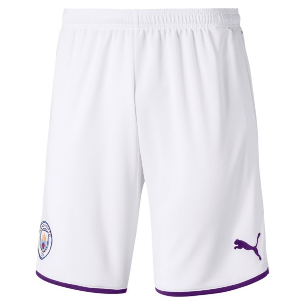 Pantalones Manchester City Replica Primera Ropa 2019/20 Blanco